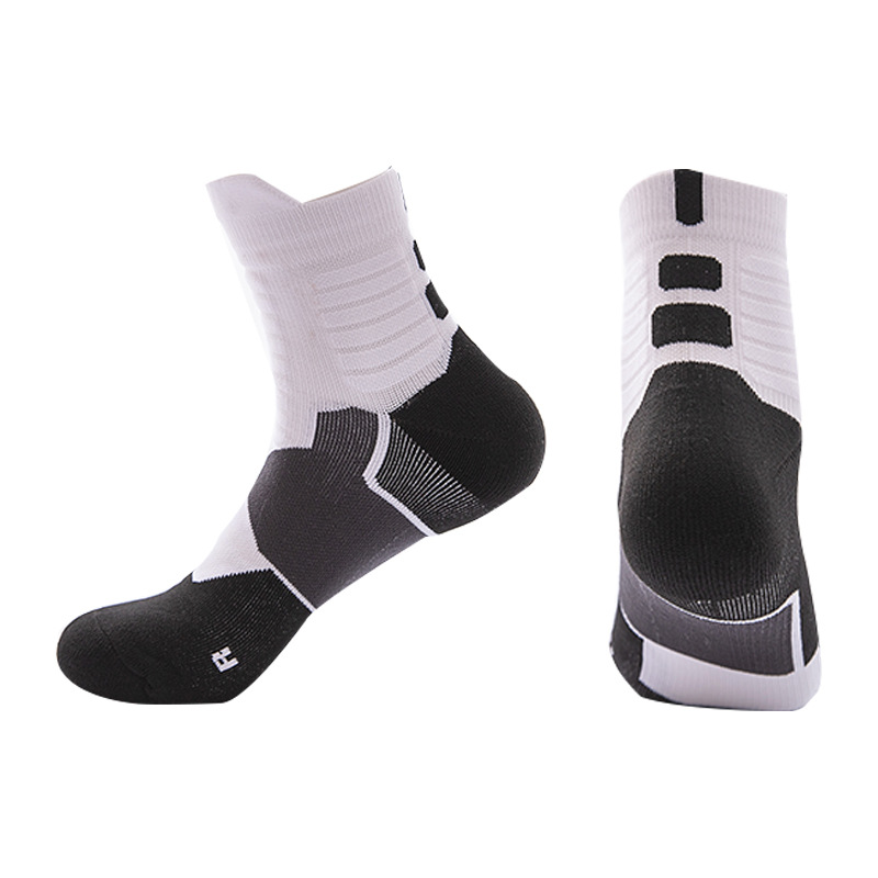 20 Pairs Professional Sports Basketball Terry Socks Towel Bottom Training Ankle Socks Bulk Wholesale